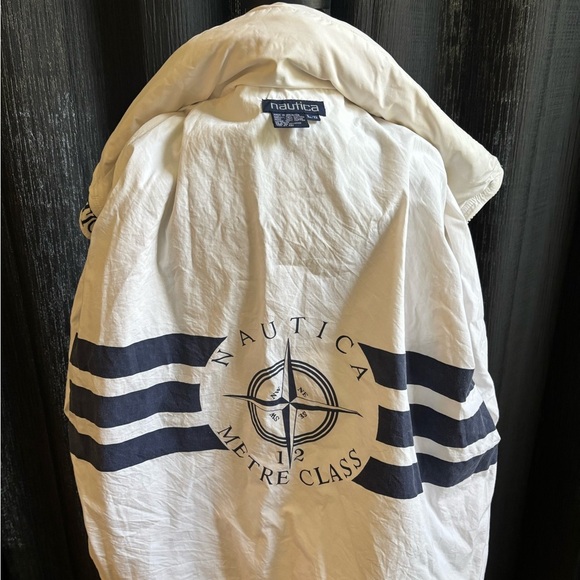 Vintage Nautica White Zip-Up Jacket - Picture 4 of 9
